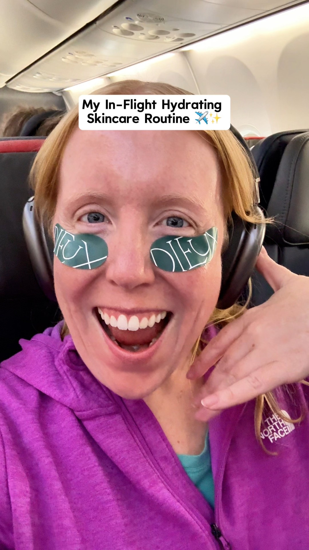 How I keep my skin hydrated & happy on a travel day 👇
 💜Follow @KatieOSheaAway for all the specific details you need to plan your dream trips!

I don’t do a full skincare routine on every flight…But for longer travel days and after a 4am wakeup and a layover, on our second flight of the day, it felt SO good to take a few minutes to refresh, hydrate, and not land feeling like a raisin 🫠✨

Here’s my exact in-flight hydrating lineup for this trip:

🧼 Diptyque Refreshing Towel Such a satisfying first step - cleansing + cooling without needing a sink. Clean your skin and your hands before you apply your skincare. 

✨ Dieux Forever Eye Patches + Summer Fridays Overnight Eye Serum These two together? Game changers. The Dieux patches are reusable forever, super eco-friendly, and you can pair them with any eye cream or serum you already love. I used the Summer Fridays eye serum and it felt so soothing mid-flight.

💦 Summer Fridays Jet Lag Mask Lightweight, hydrating, and makes your skin feel dewy instead of dry - perfect for airplane air - you guys know this is my go to for true hydration. 

💋 Jack Black Mint Lip Balm (SPF!) One of my holy grails. The mint feels amazing and it keeps my lips from drying out mid-flight. Plus I love the SPF and that it doesn’t taste like sunscreen!

I did this little routine at the beginning of the flight and genuinely felt so much fresher when we landed at our international destination not puffy, not tight, just hydrated.

💡Pro tip: Keep everything in a small, clear pouch or ziplock so you’re not rummaging through your bag.

📌 Save this for your next flight!

🧐Would you do this routine on your next flight? What would you add to it? 😄 
💜Follow @KatieOSheaAway for travel essentials, skincare, and little routines that make your trips feel easier + better!

#Travelskincare #TravelBeauty #JetLagTips #CarryOnEssentials #TravelSkincareRoutine #SummerFridays #DieuxSkin #TravelTips 


#LTKCyberWeek #LTKBeauty #LTKTravel