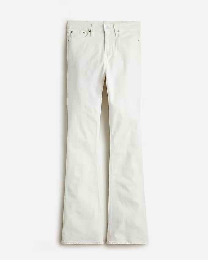 Skinny flare jean in white wash | J.Crew US