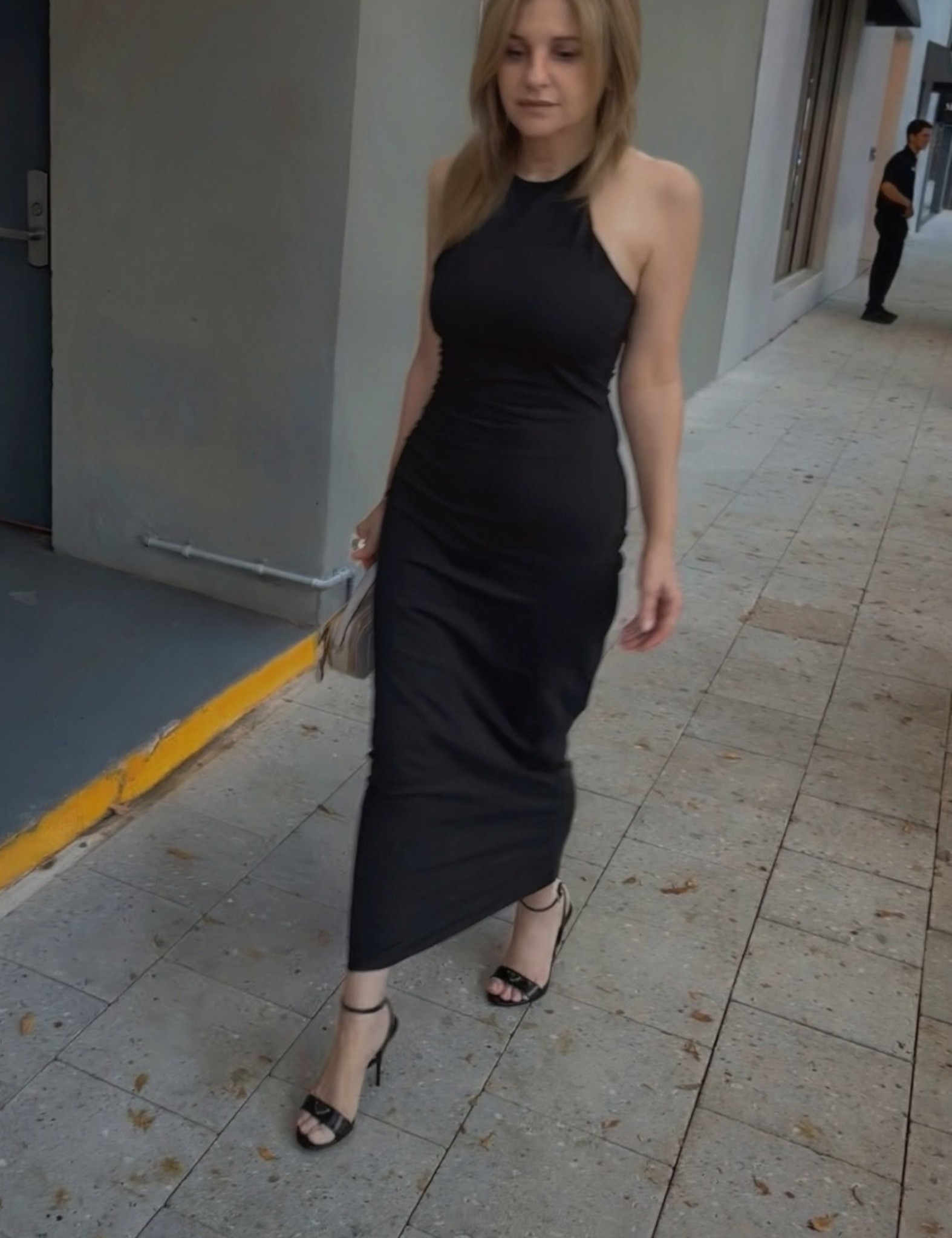 Day or night, timeless black maxi dress from Susana Monaco. It’s stretchy, sculpted and sleeveless w a racerback. Wearing w a pair of classic strappy sandals. Great piece to pack and bring on vacation.

#LTKootd #LTKSeasonal #LTKTravel