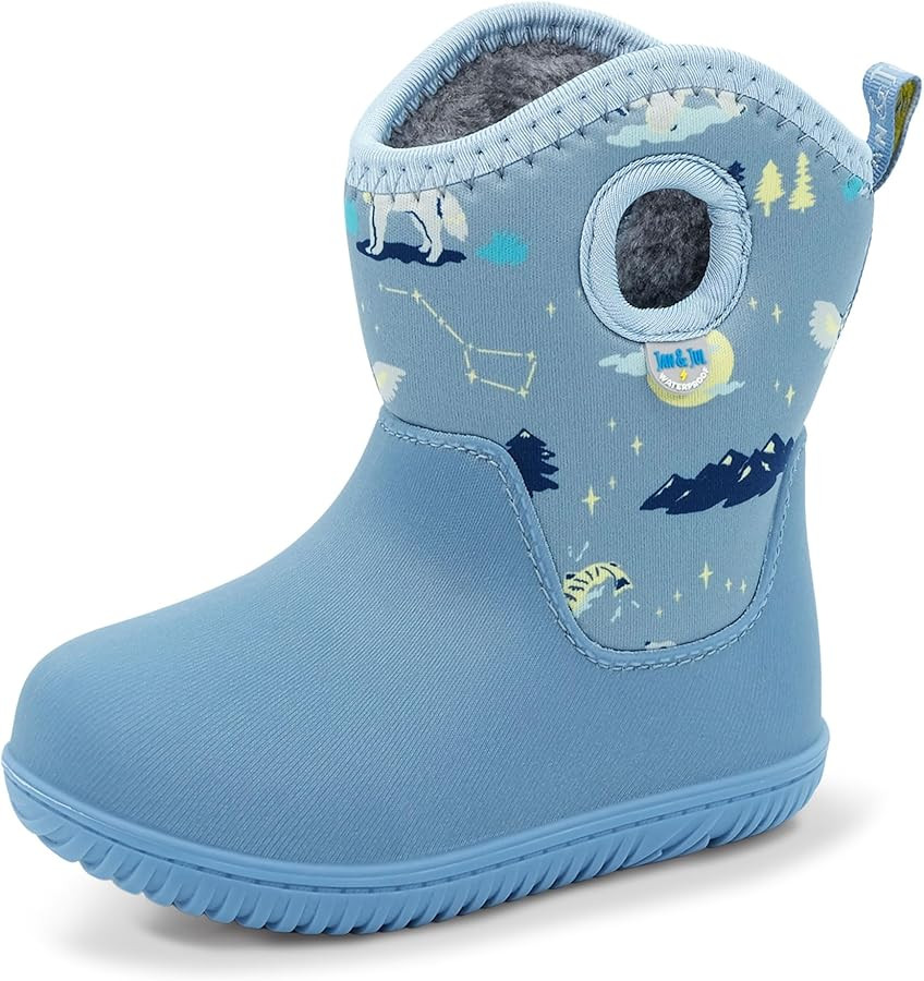 JAN & JUL Waterproof Insulated Winter Boots for Toddlers and Kids | Amazon (US)