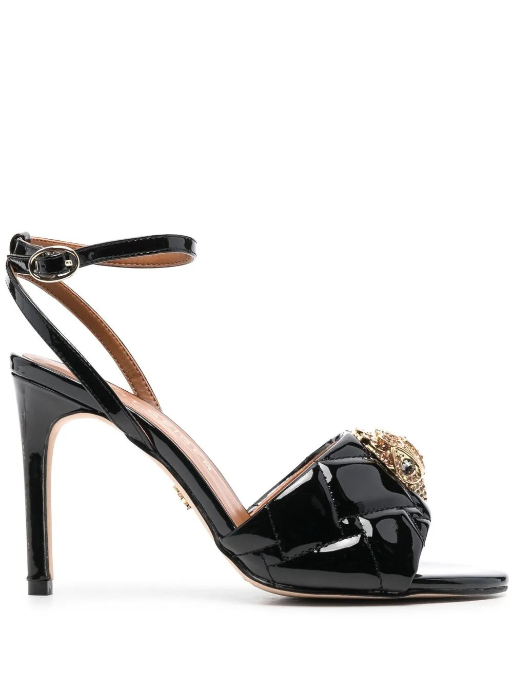 Kurt Geiger London Kensington Quilted Sandals - Farfetch | Farfetch Global