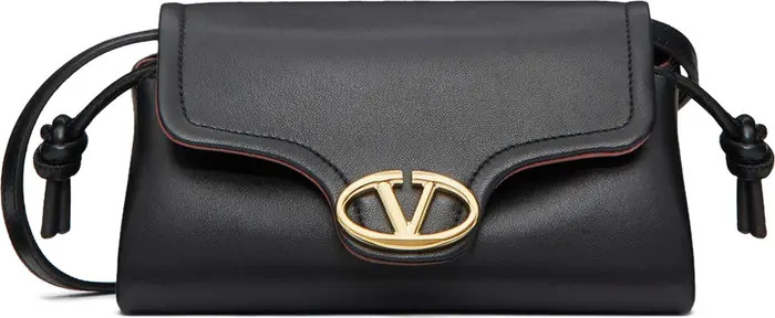 Valentino Garavani Mini VLOGO East/West Leather Shoulder Bag | Nordstrom | Nordstrom