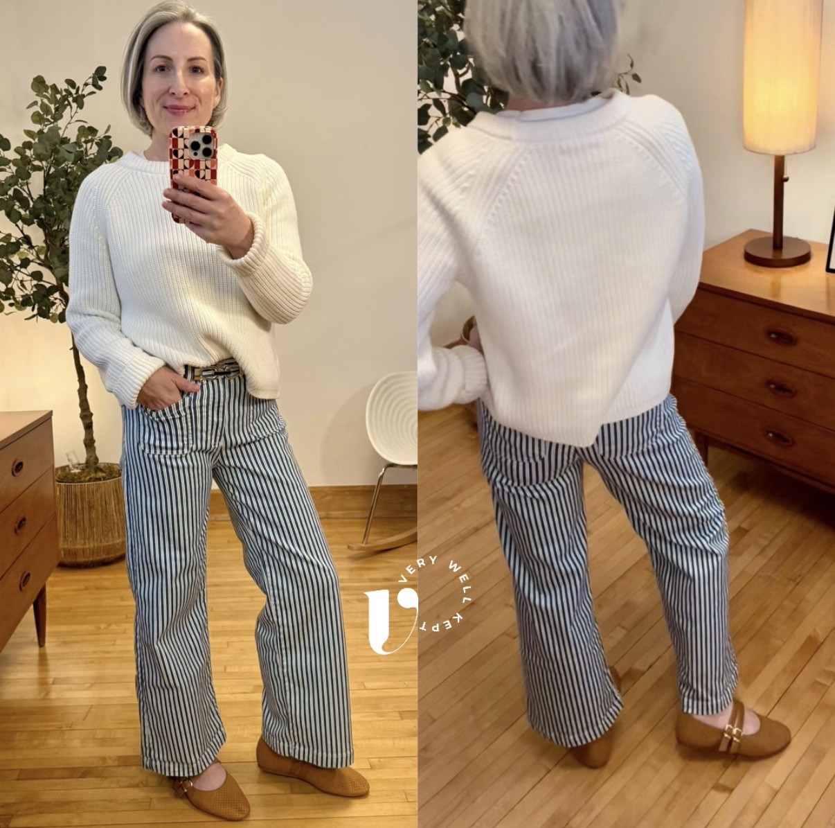 Love striped denim for spring and this fisherman’s sweater is a must-have basic ✨

#LTKootd #LTKOver40 #LTKSaleAlert