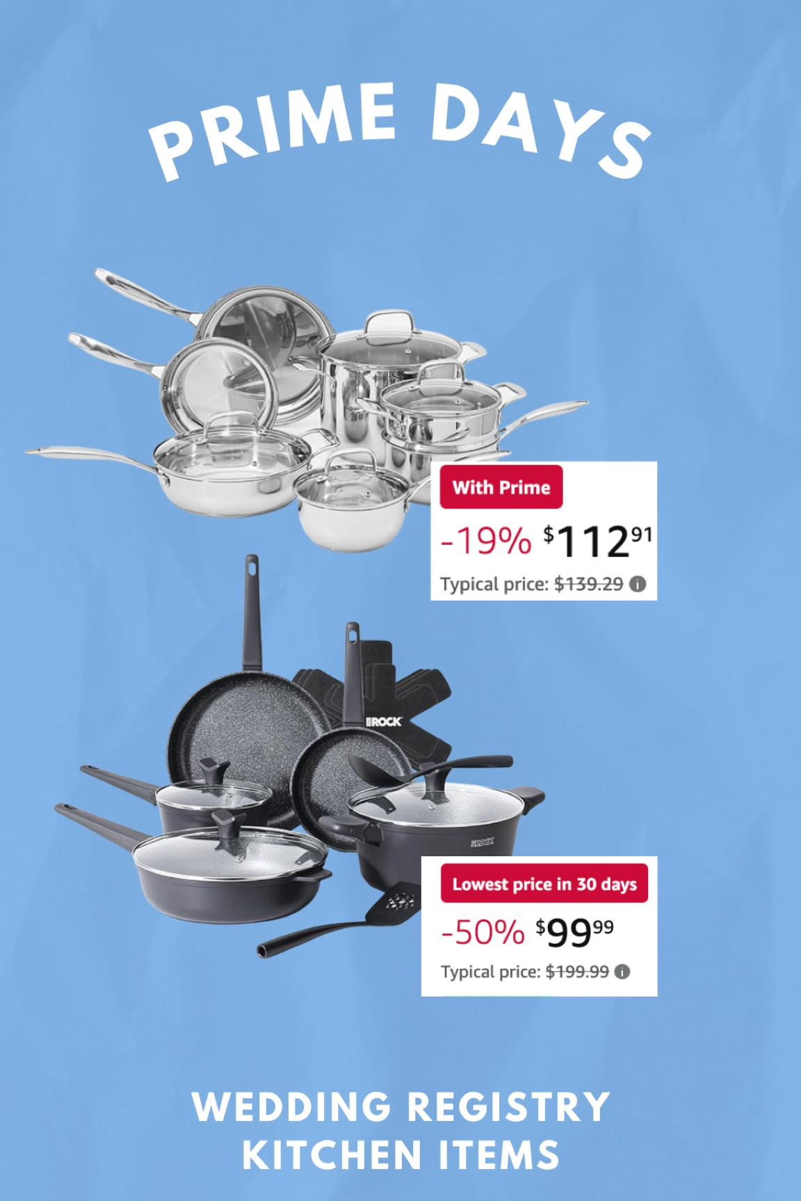 Top rated cookware sets from Prime Days 

#LTKWedding #LTKParties #LTKHome
