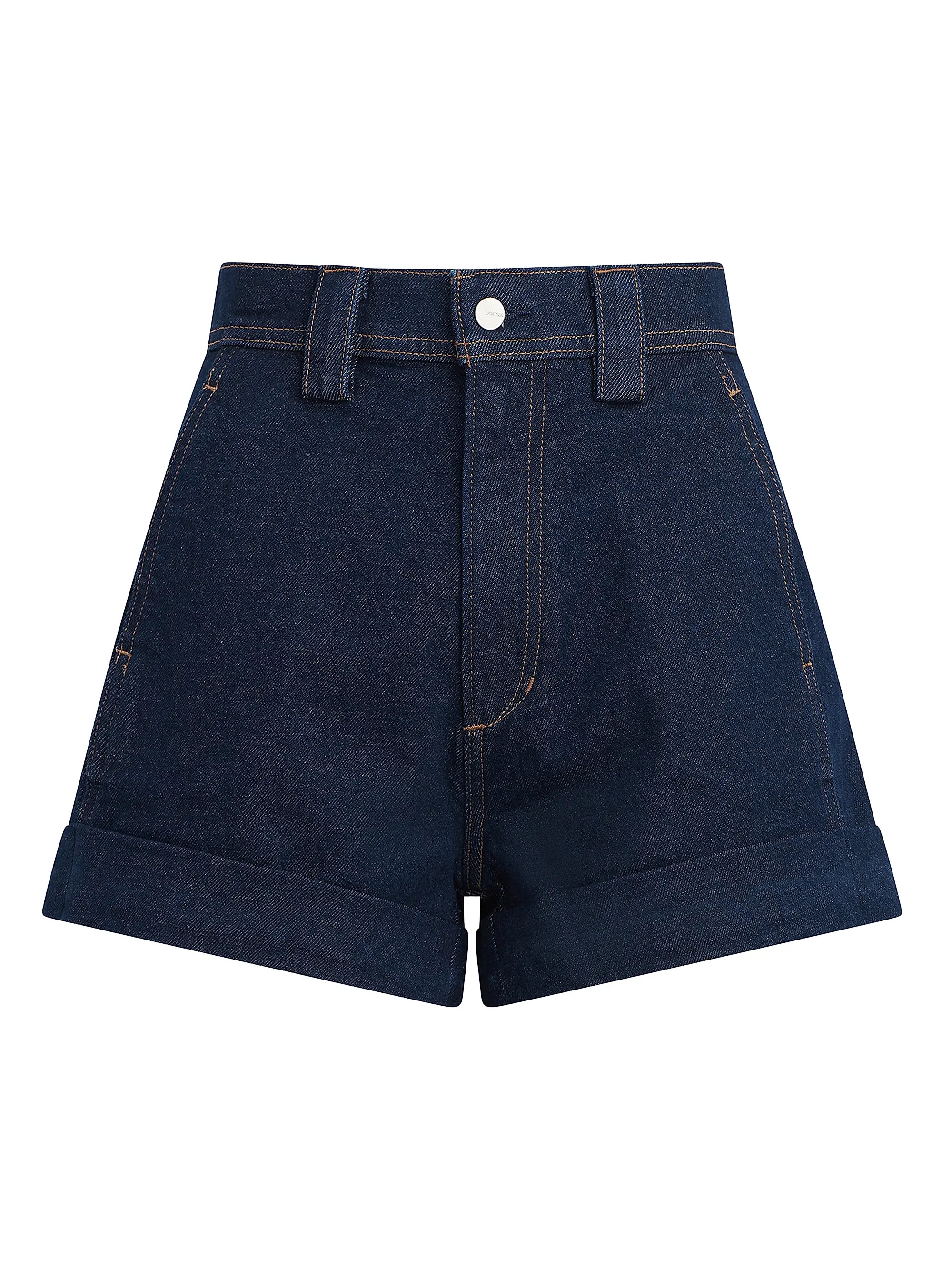 Shop Joe's Jeans Avery High-Rise Denim Shorts | Saks Fifth Avenue | Saks Fifth Avenue