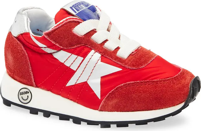 Kids' Running Marathon Mixed Media Sneaker | Nordstrom