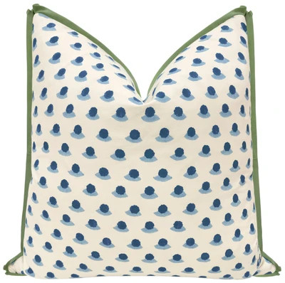 BERRY HAND BLOCK PRINT // INDIGO & SKY | MOLLY MAHON | LITTLE DESIGN LLC