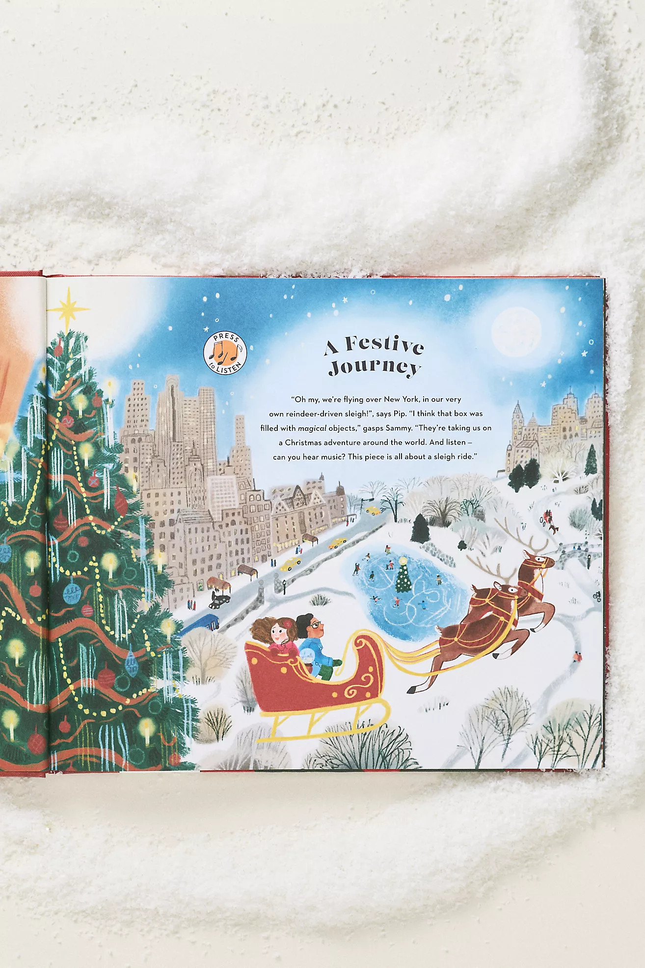 Listen to the Music at Christmas Hardcover Book | Anthropologie (US)