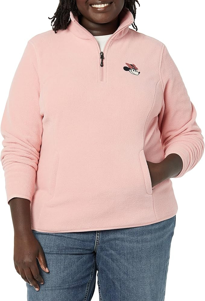 Amazon Essentials Disney | Marvel | Star Wars Women's Polar Fleece Quarter-Zip Mock Jackets | Amazon (US)