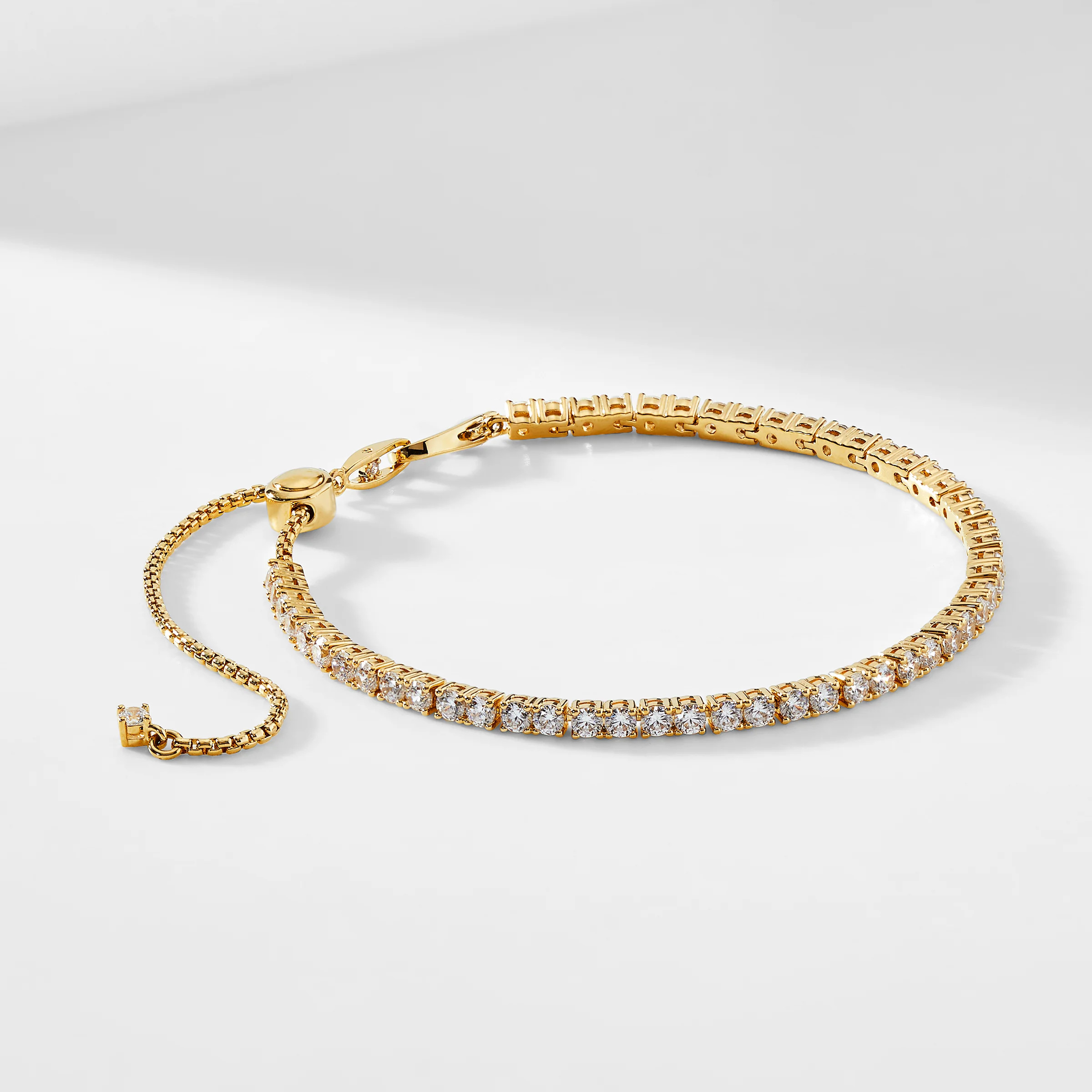 LOVE ALL ADJUSTABLE TENNIS BRACELET | NADRI