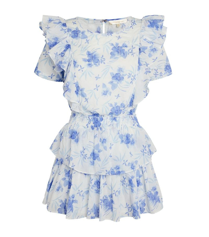 LoveShackFancy Cotton Natasha Mini Dress | Harrods