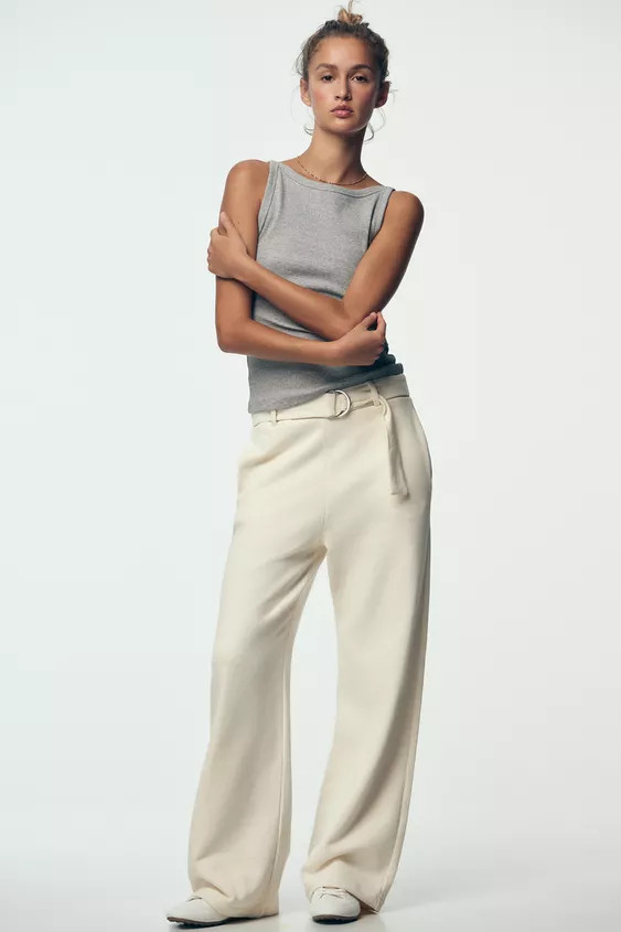 RIBBED HALTER TOP | Zara UK