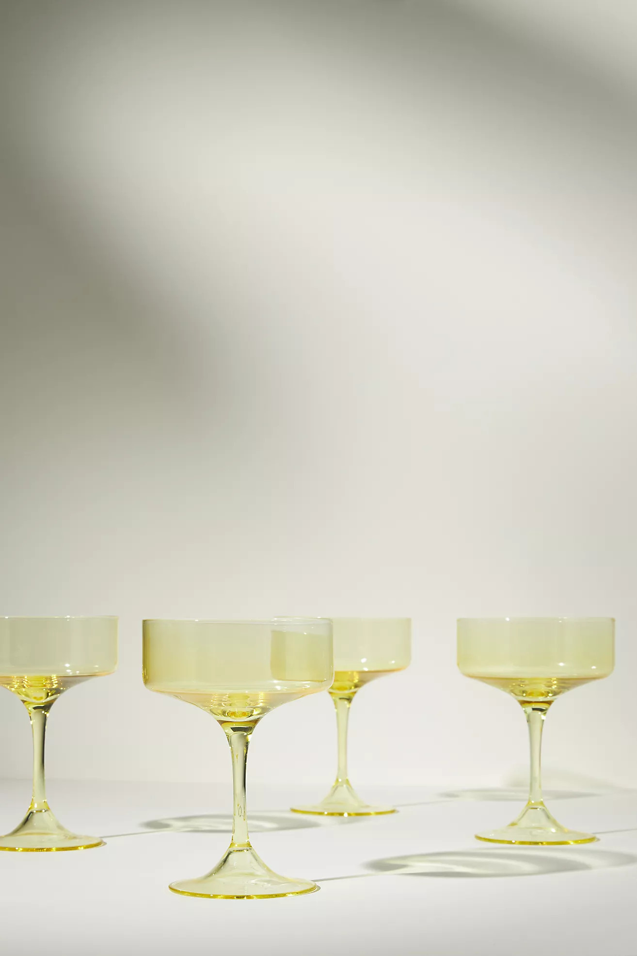 Morgan Coupe Glasses, Set of 4 | Anthropologie (US)