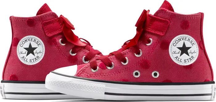 Kids' Chuck Taylor All Star Bow Easy On Canvas High Top Sneaker | Nordstrom