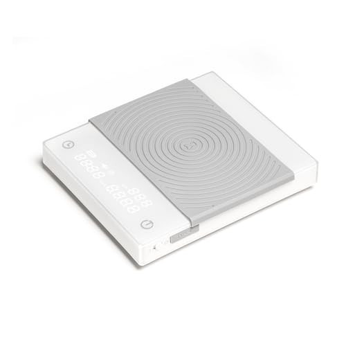 TIMEMORE Coffee Scale Basic 2.0 Electronic Espresso White Scale with Water Flow Rate and Timer Function, Free Switching of Ounce/kg Units, Digital Scale for Kitchen/Baking/Cooking | Amazon (US)