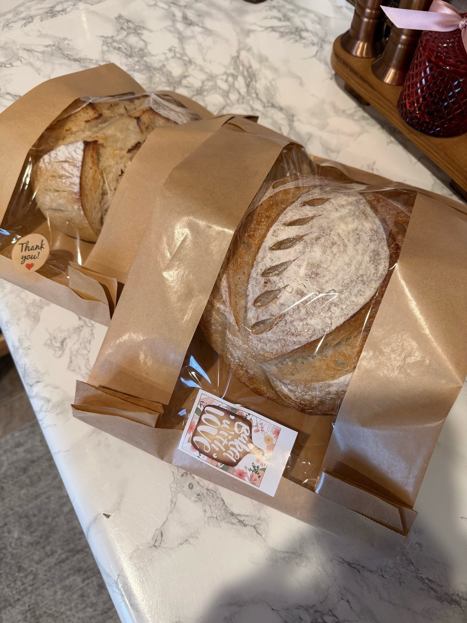 These bags are 15.7x10.2x5.1 inches in size and are perfect for packaging homemade baked goods like oversized sourdough bread or loaves. There’s 25 Pcs in a pack. 



Oversized sourdough bread bags, oversized brown bags, Amazon baking finds, Amazon home finds, Amazon prime day

#LTKHome #LTKSeasonal #LTKmomlife #LTKfoodie #LTKSaleAlert
