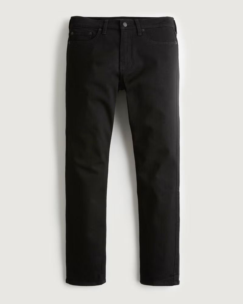 Men's Light Wash Slim Straight Jeans | Men's Bottoms | HollisterCo.com | Hollister (US)