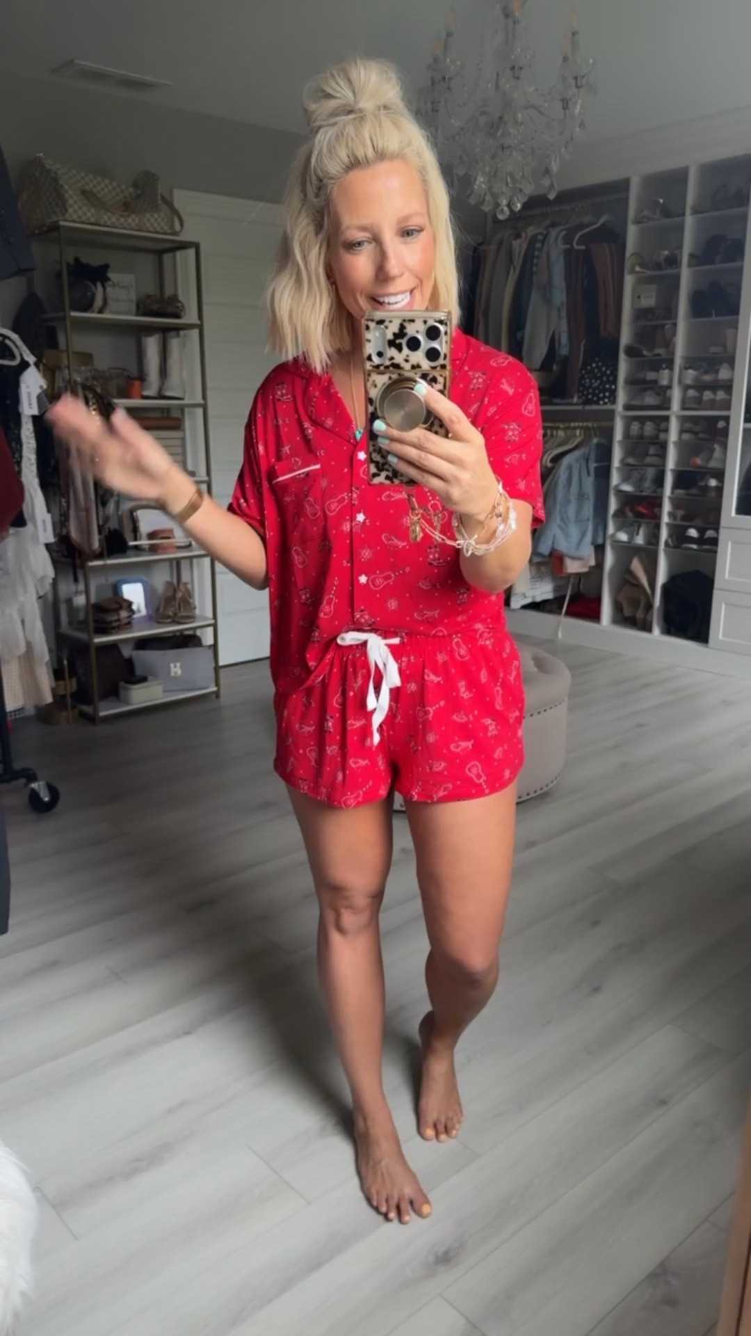 Pjs on clearance!!! Only $10! Wearing size medium!

#LTKootd #LTKmomlife #LTKSaleAlert