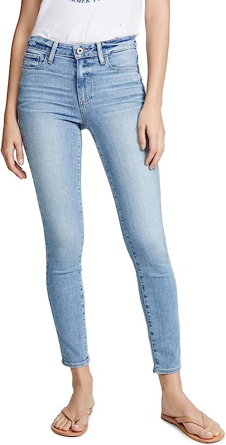 PAIGE Women's Hoxton Ankle Skinny Jeans | Amazon (US)