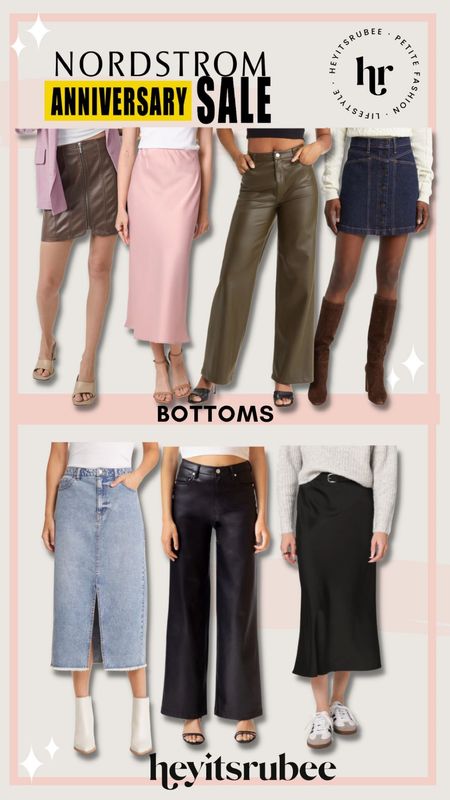 Nordstrom Anniversary Sale
Nsale top picks 
Sale items 
Top picks 
Bottoms 
Skirts 
Leather pants 
Silk skirt 
Jean skirt

#LTKSeasonal #LTKxNSale #LTKstyletip