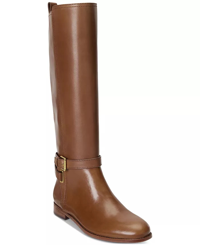Lauren Ralph Lauren
          
        
  
      
          Women's Blayke Buckled Riding Boots | Macy's