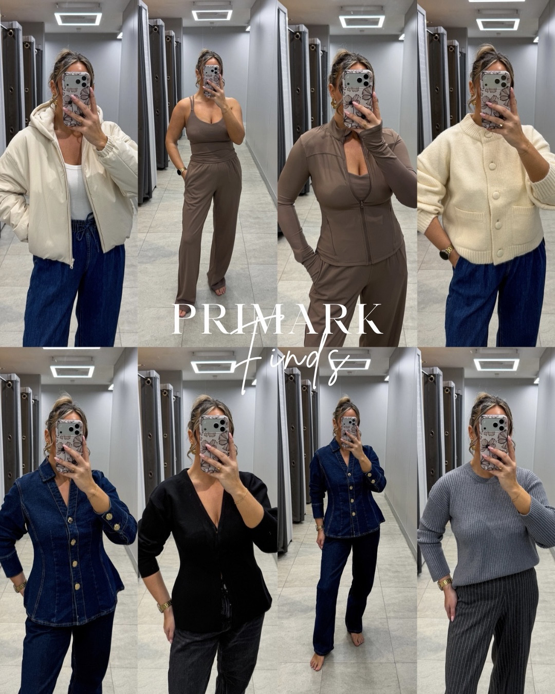 This months Primark finds 🤎

Primark new in, activewear, gym wear, knitwear, puffer coat, denim, jeans, cardigans

#LTKuk #LTKstyletip #LTKfitness