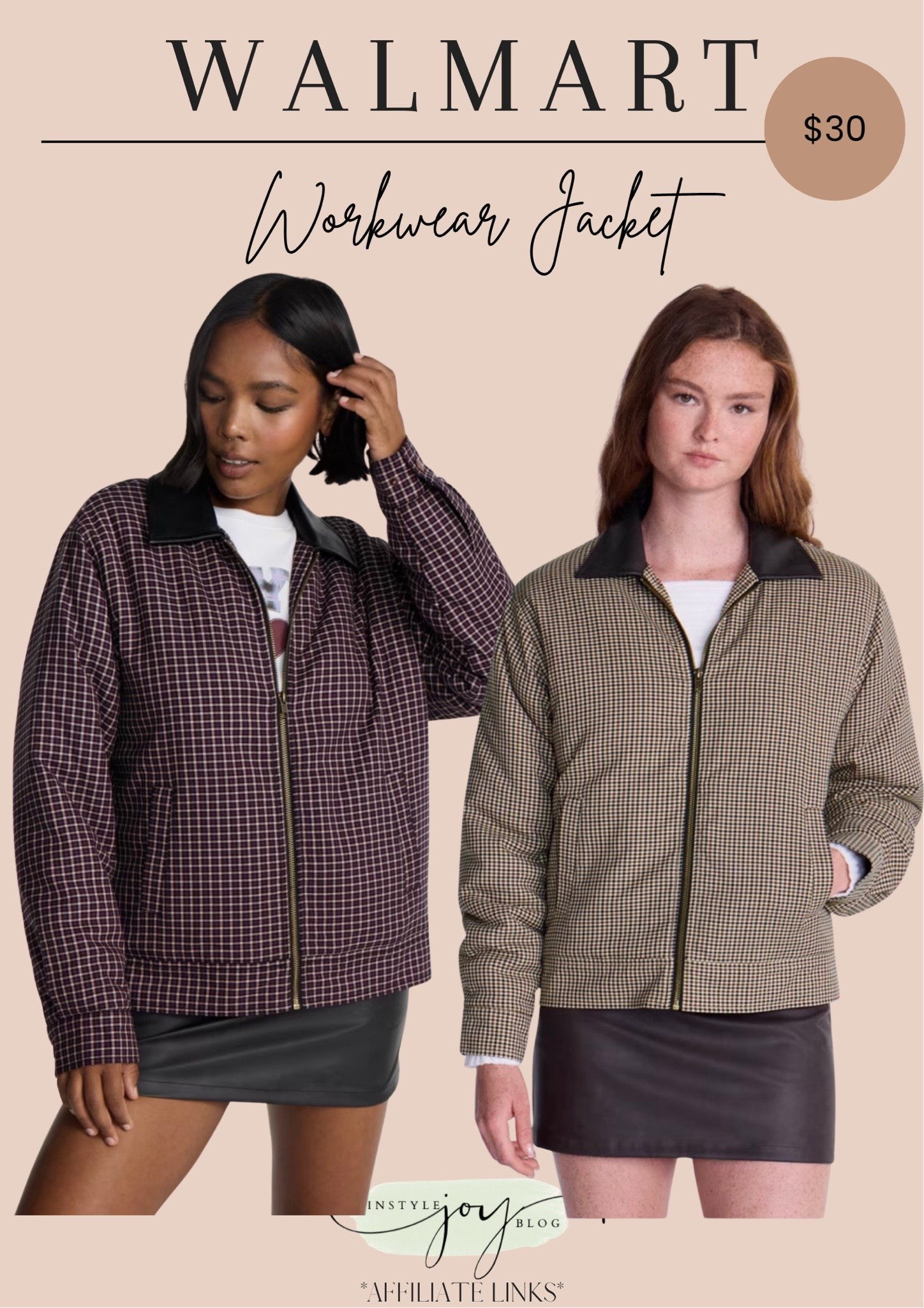 Walmart✨ No Boundaries Workwear Jacket, Women's XXS-XXL

#LTKootd #LTKSeasonal #LTKWorkwear