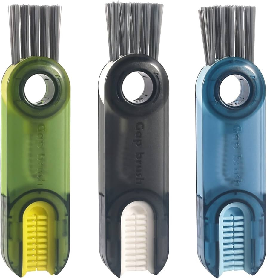 3 in 1 Cup Lid Gap Cleaning Brush Set, Multifunctional Insulation Bottle Cleaning Tools, Mutipurp... | Amazon (US)