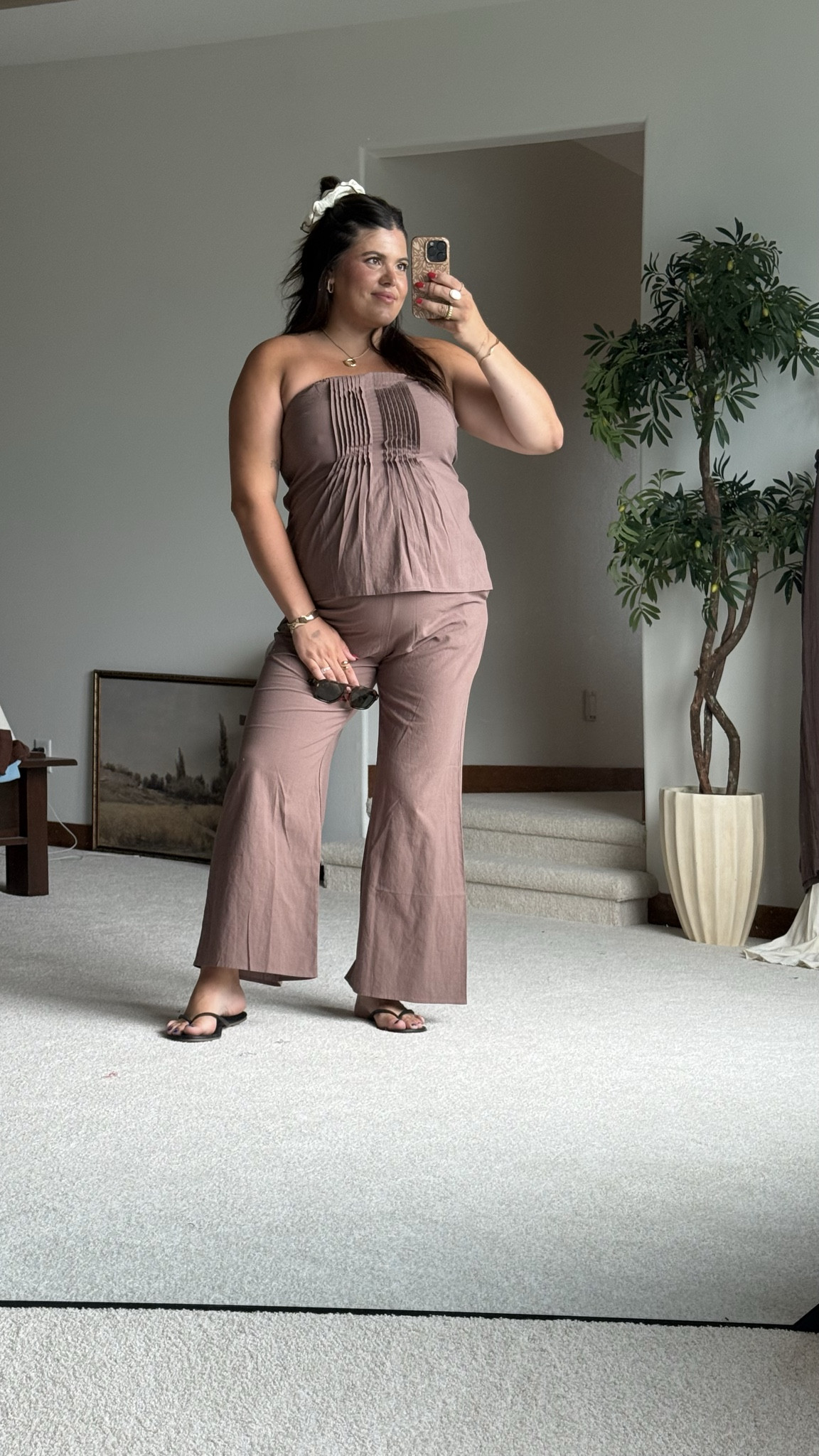 Amazon two piece set - super pregnancy and maternity friendly! Wearing xl 

#LTKFindsUnder50 #LTKBump #LTKMidsize