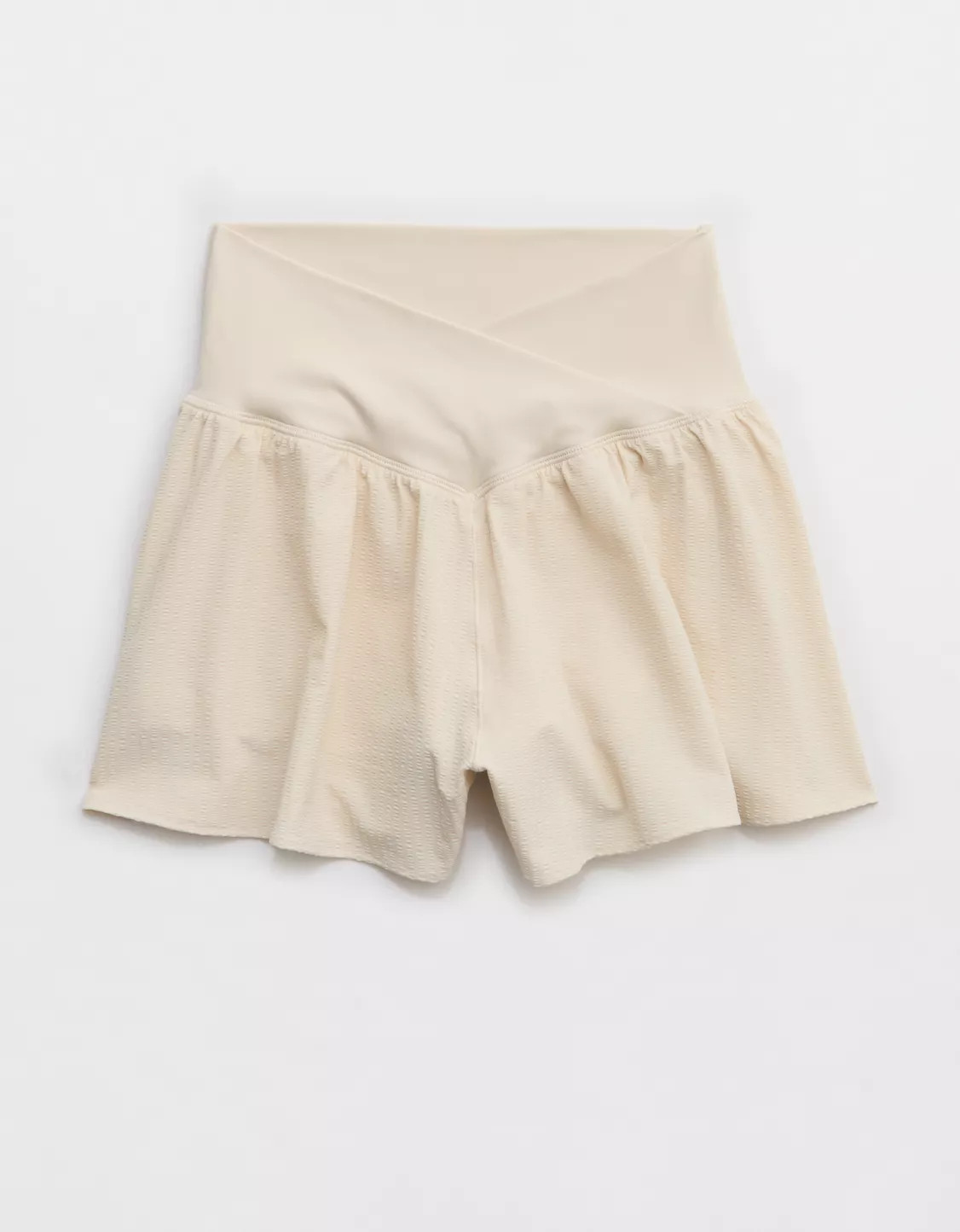OFFLINE By Aerie Real Me Seersucker Crossover Flowy Short | Aerie