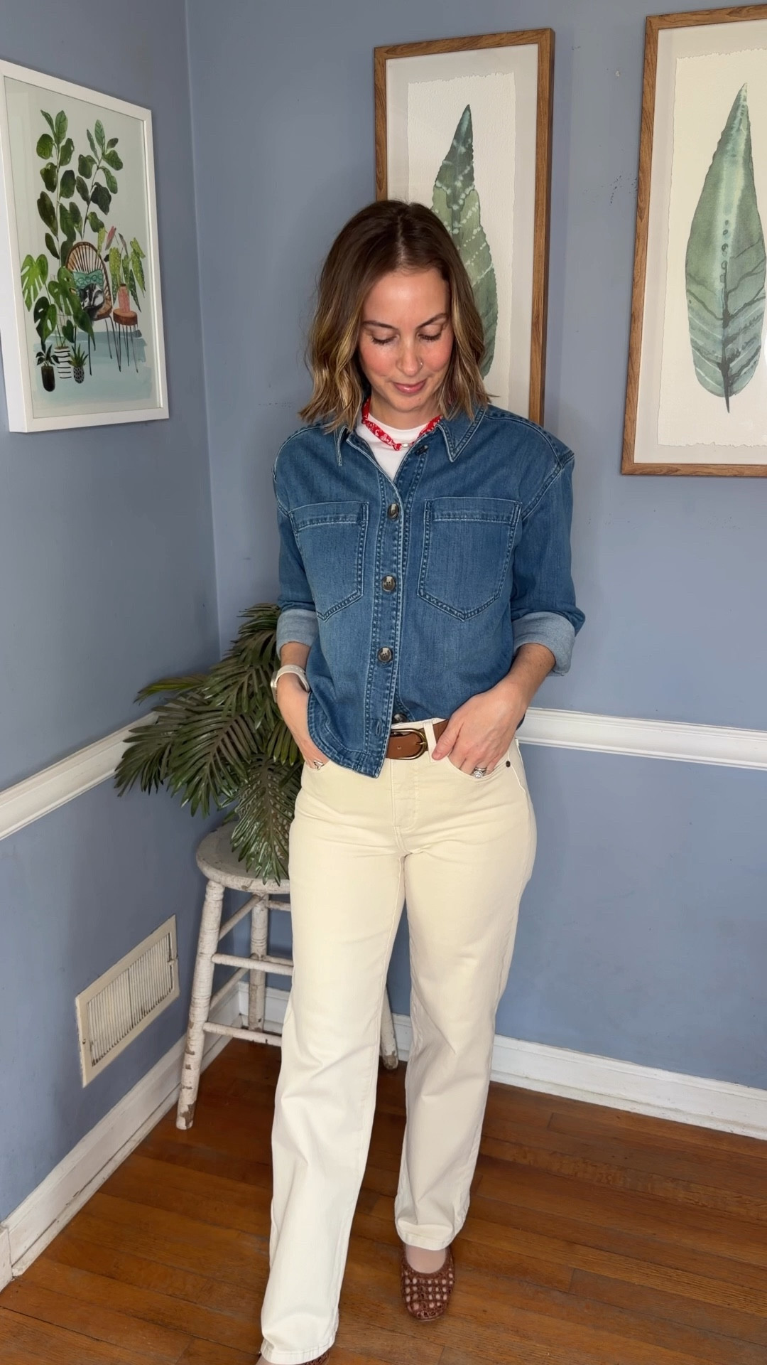 Obsessed with the fit of @Carve Designs  denim and the versatility of this shacket. Sustainable, stylish, and so easy to wear.

Denim: 2 (usual size)
Shacket: Small (sized up) 

#ad #liketkit #denimondenim #carvedesigns #springstyle 

#LTKdayinmylife #LTKgrwm #LTKootd