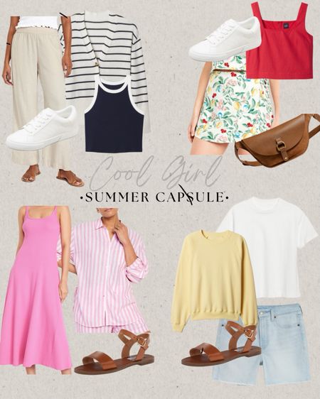 Cool girl/ mom capsule is live! 
Casual summer looks for girls on the go. Colorful and comfortable and affordable. Almost everything is 40-50% off too! Wearing xs in everything and 0 in shorts 


#LTKFindsUnder50 #LTKSaleAlert #LTKStyleTip