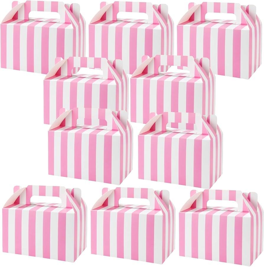 24 Pack Party Favor Treat Boxes Thickened Paper Gift Box Candy Snack Goodie Bag for Birthdays Wed... | Amazon (UK)