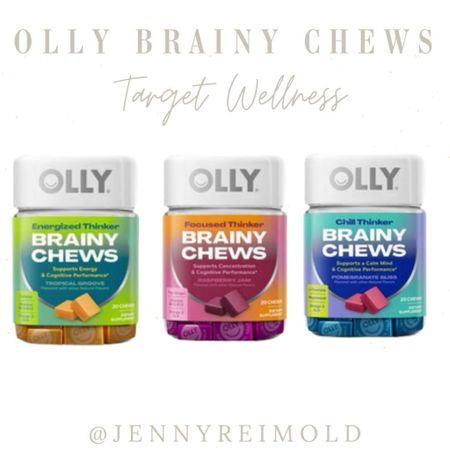 #AD With zero synthetic colors and flavors, OLLY’s gluten free BRAINY CHEWS help support mental alertness! Give yourself a boost of mental clarity and elevate cognitive performance with three distinct OLLY products! 
*These statements have not been evaluated by the Food and Drug Administration. This product is not intended to diagnose, treat, cure or prevent any disease.

#ad @Target @OLLYWellness #targetpartner #ollywellness



#LTKFamily #LTKOver40
