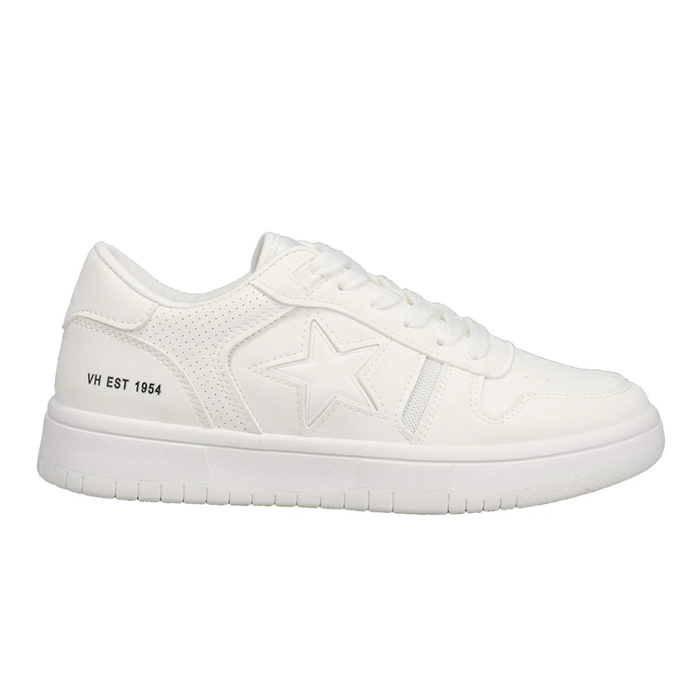 Shop White Womens Vintage Havana Fresh Lace Up Sneakers | Shoebacca