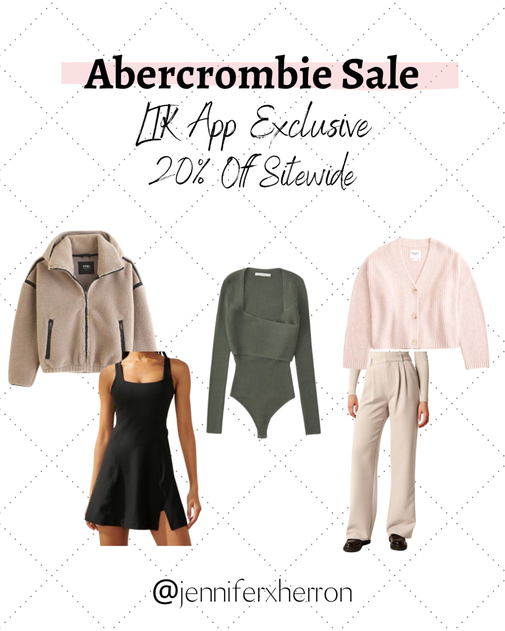 Just ordered these from Abercrombie last night & can’t wait to receive them! Everything on Abercrombie is 20% off through the LTK app exclusive code. Today’s the last day to shop the sale! 🤍

Follow @jenniferxherron for more inspiration ✨

#LTKsalealert #LTKfindsunder100 #LTKSale