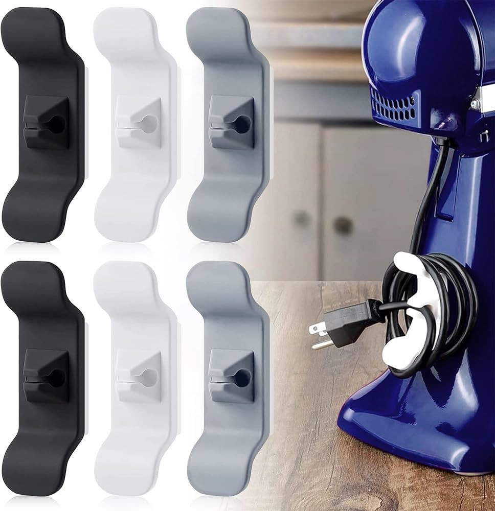 Cord Organizer for Appliance - Kitchen Appliance Cord Organizer Stick On, Usefull Kitchen Gadgets... | Amazon (US)