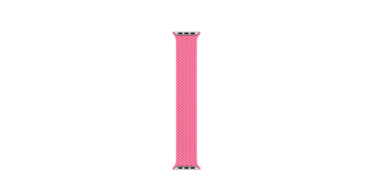 41mm Flamingo Braided Solo Loop - Size 4 | Apple (US)
