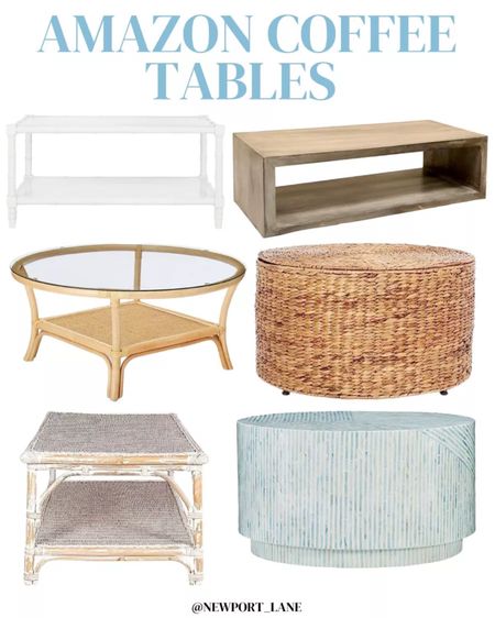 Coastal furniture - coastal living room - coastal bedroom furniture - coastal coffee table - coastal nightstand - coastal end table 

#LTKhome