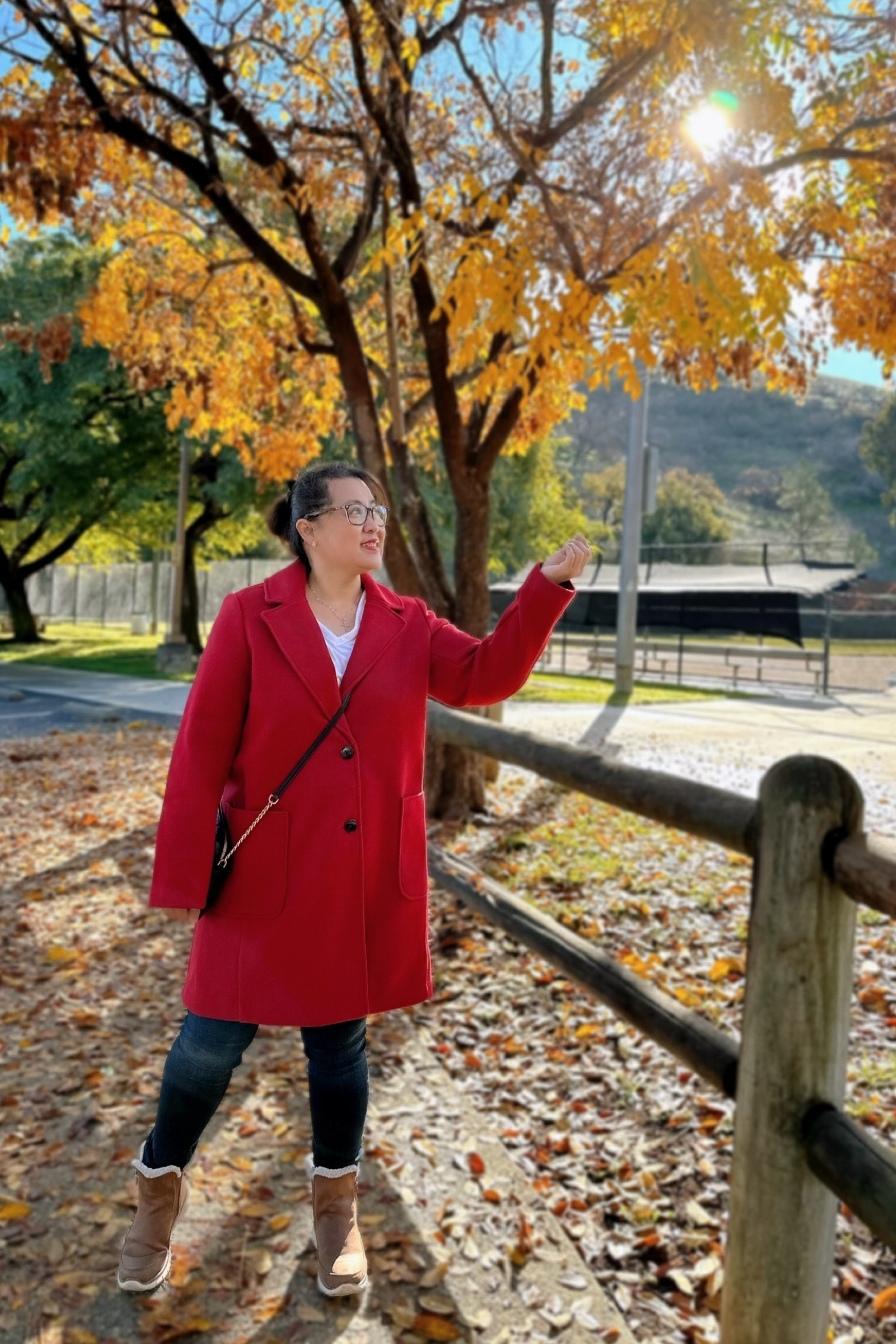 So in love with my Red winter coat 🧥❤️

#LTKstyletip #LTKunder50 #LTKSeasonal