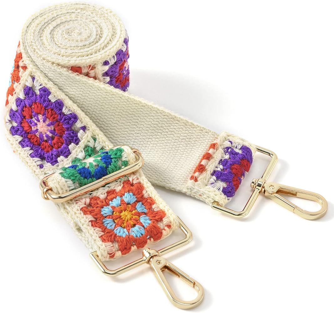 Purse Strap Replacement Crossbody Handbag Wide Shoulder Strap Adjustable | Amazon (US)