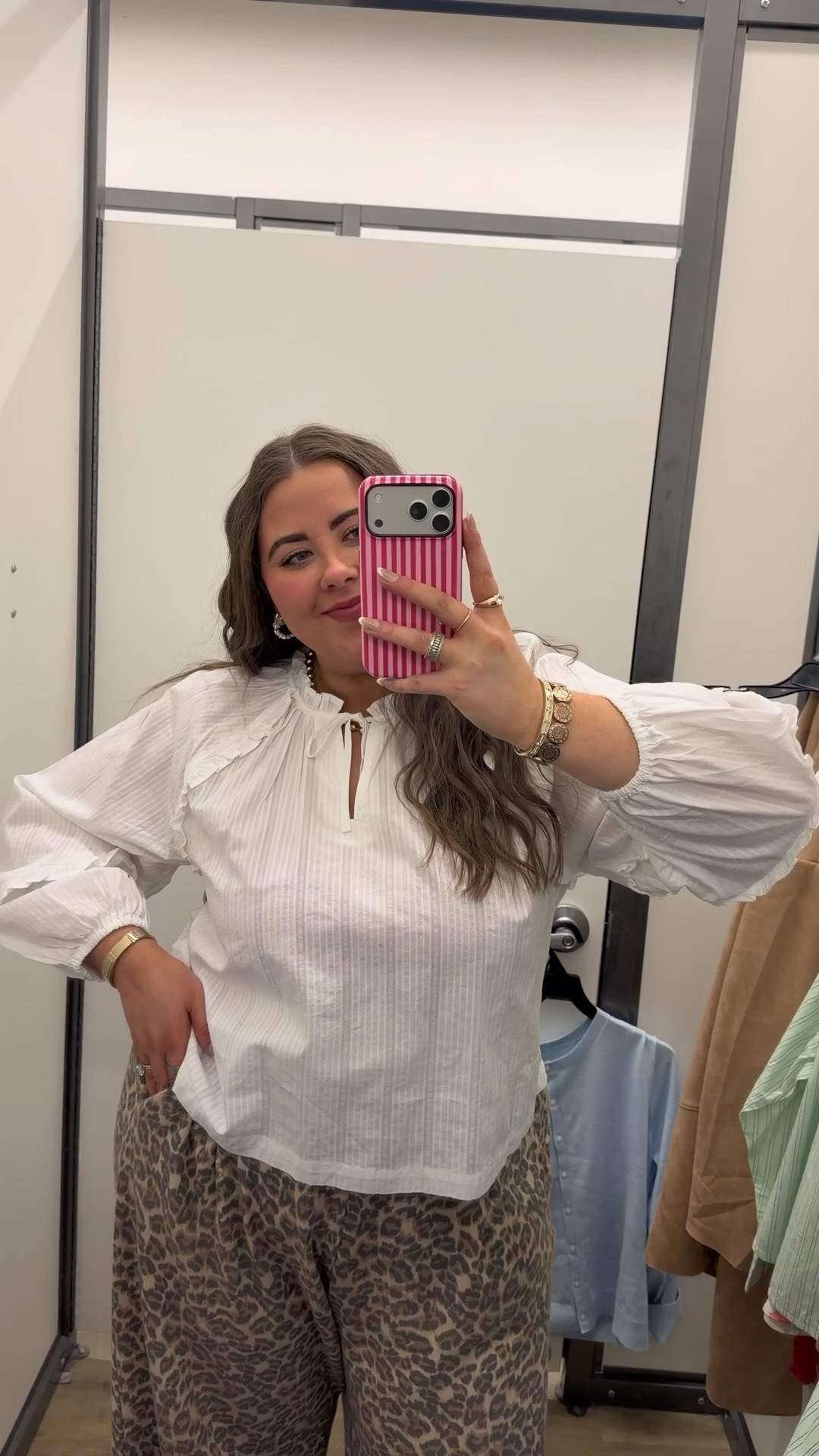 I love a classic white blouse 🤍

#LTKSpringSale #LTKMidsize #LTKootd