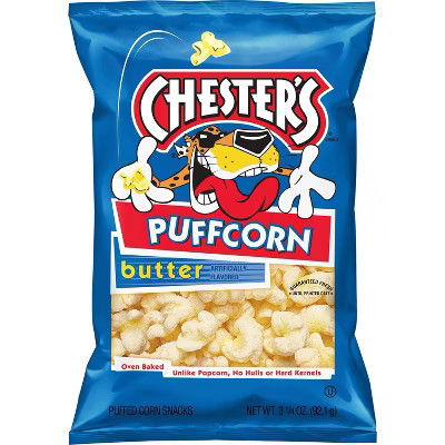 Chester's Puffcorn Butter Puffed Corn Snacks - 3.25oz | Target