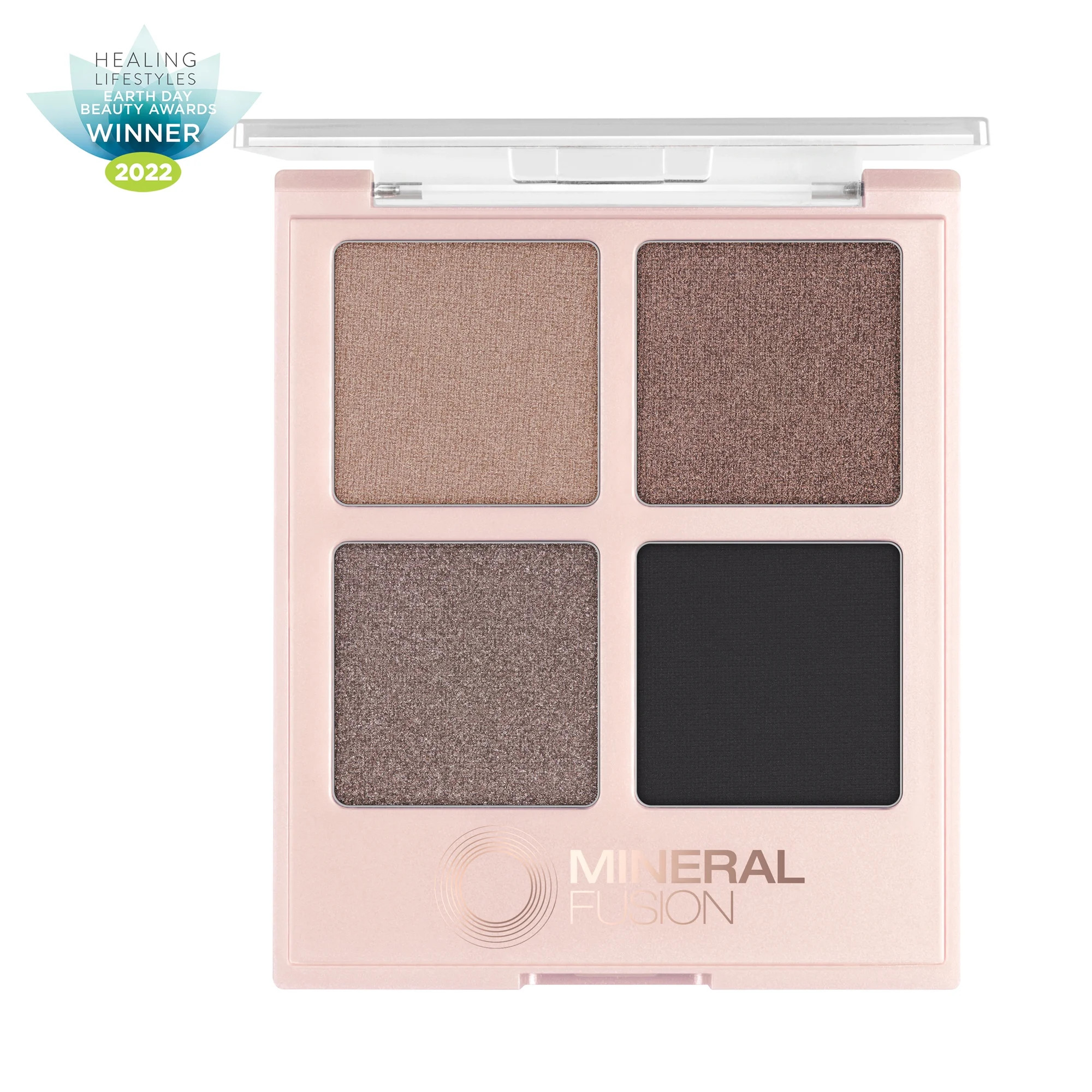 MINERAL FUSION Vegan Eye Shadow Palette, Rock Show | 4 Blendable Shades in Matte, Satin, Shimmer | Walmart (US)
