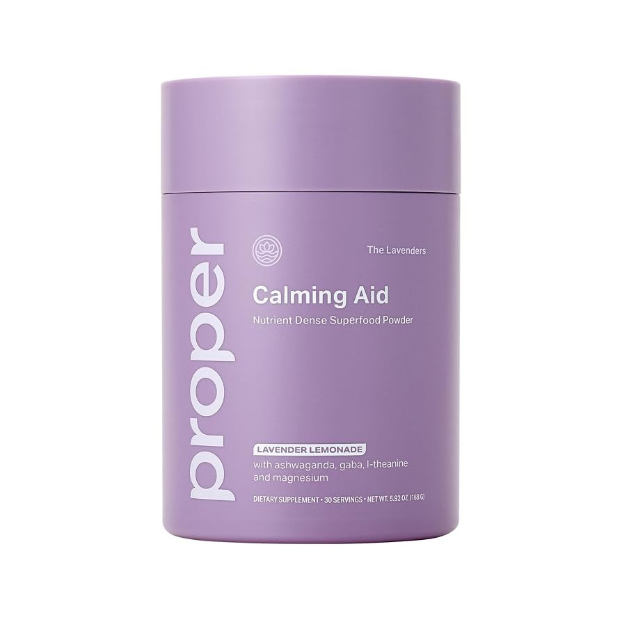 Proper, The Lavenders Calming Aid. Sleep and Relaxation Drink Mix. GABA L-Theanine Supplement wit... | Amazon (US)