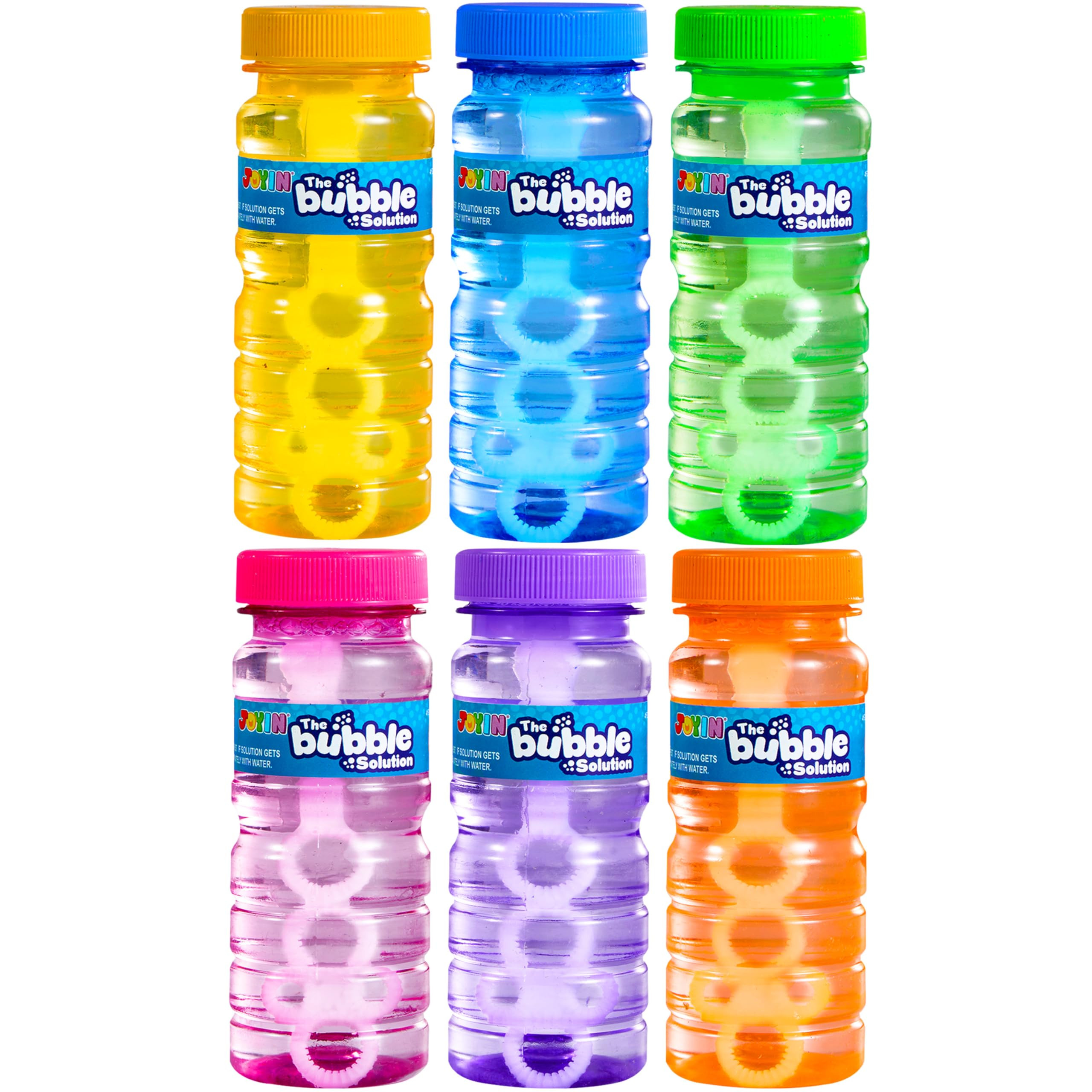 JOYIN Bubble Bottles 6/12/24/36PCS (4oz Solution), Bubbles for Toddlers 1-3, Blow Bubbles Solutio... | Amazon (US)