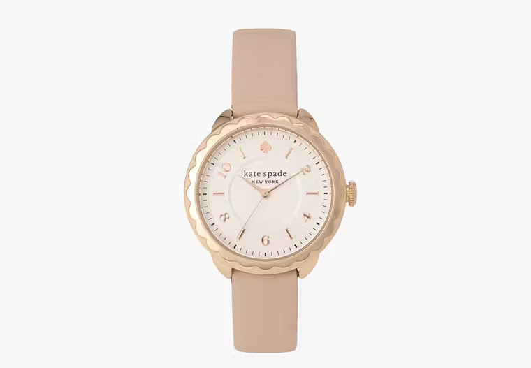 Morningside Pink Leather Watch | Kate Spade (US)