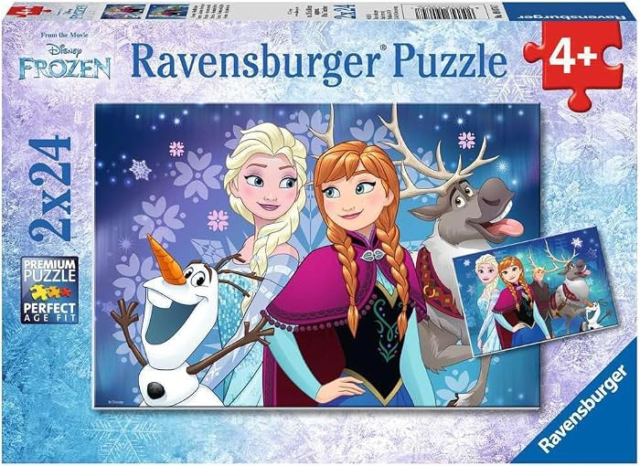 Ravensburger Frozen Jigsaw Puzzle (2 x 24 Piece) | Amazon (US)