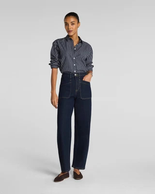 SPANXshape®  Authentic 360 Utility Barrel Leg Jeans | Spanx