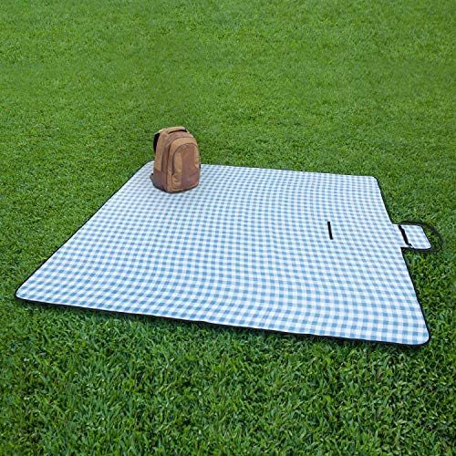 ZhongBan Extra Large Picnic & Outdoor Blanket with Waterproof Backing 80" x 90" | Amazon (US)